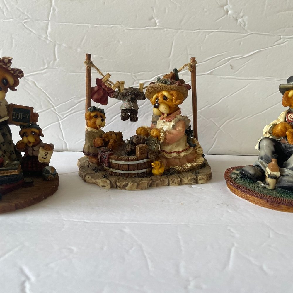 Lot of 3 Barkley Crossing Figurines BC78611 BC78610 BC78601